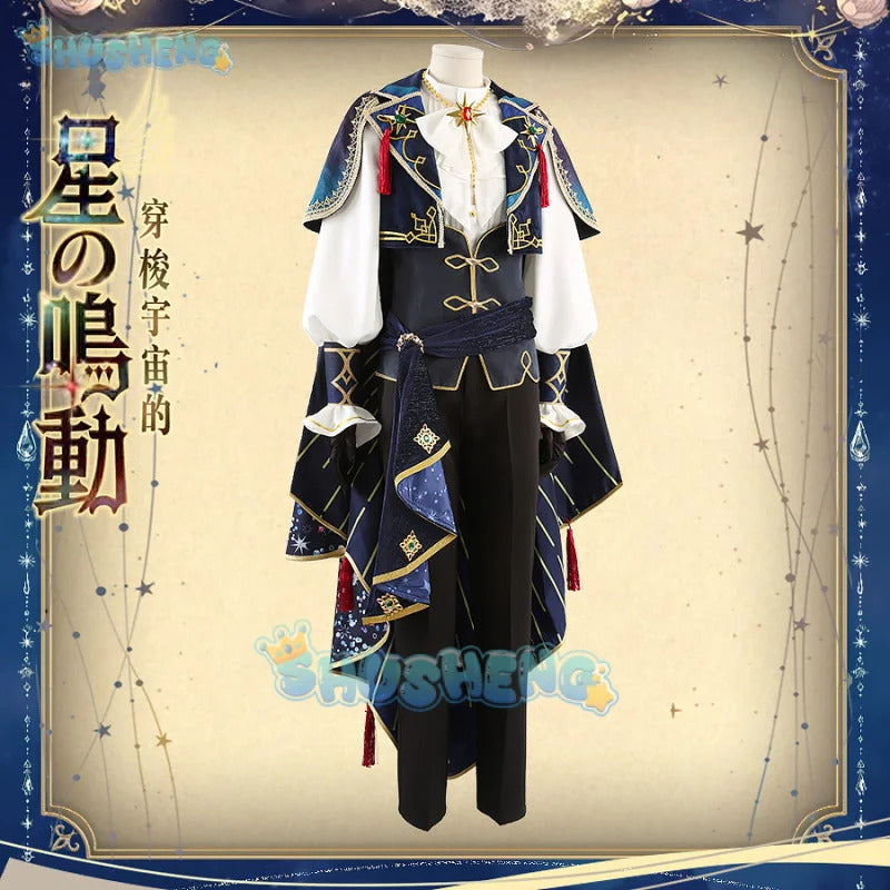 Ensemble Stars Starry Symphony Kagehira Mika Itsuki Shu Cosplay Costume Uniform Halloween Carnival Party Christmas Play Role