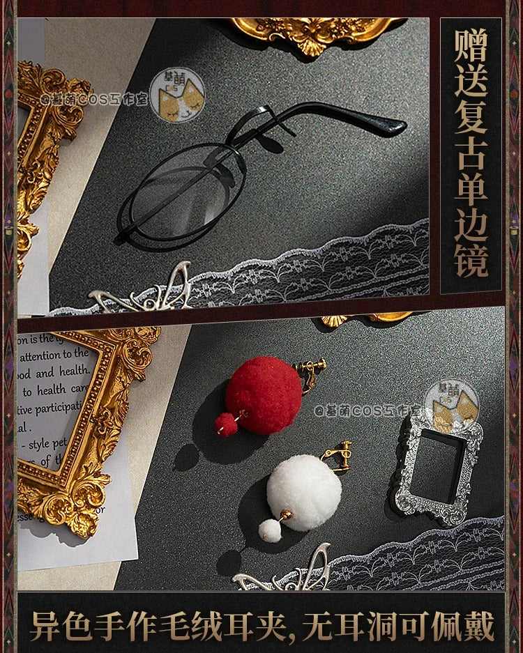 Reverse:1999 Melania Melania Ramirez Cosplay Costume Coat shirt hat socks glasses prop set Halloween sweet Woman New uniform