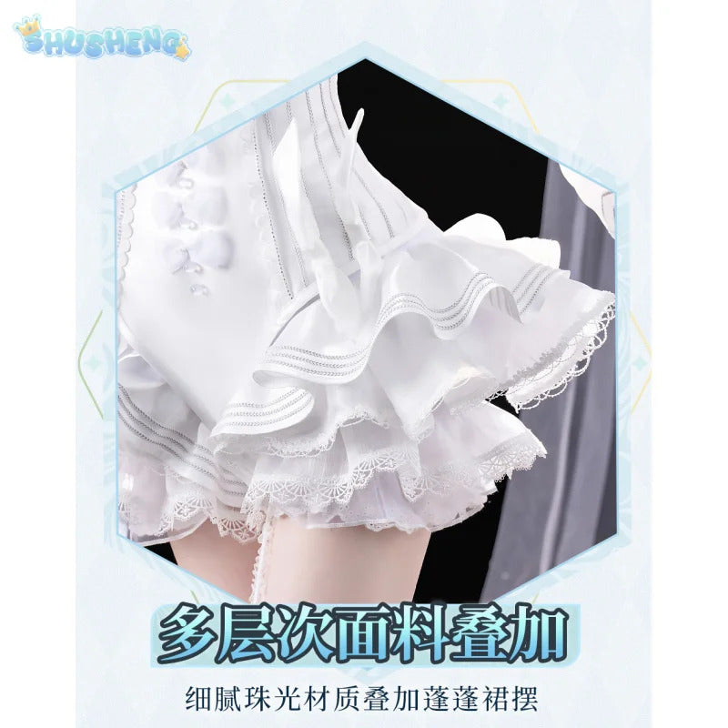 Anime Miku Cospaly miku Costume Jumpsuit skirt leg, tie socks headwear, props accessories complete set Halloween women uniform