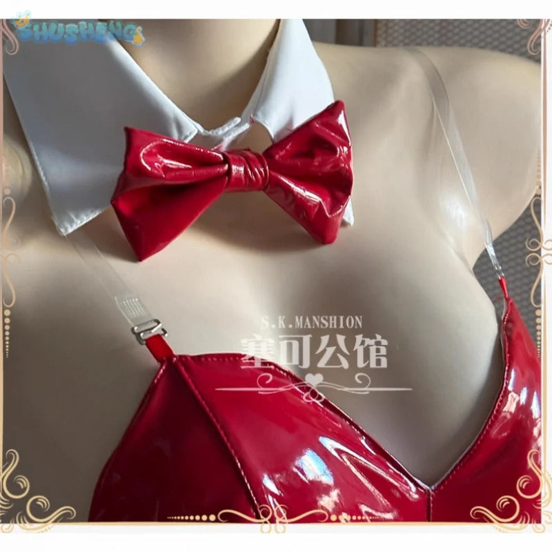 Suzumiya Haruhi No Yuuutsu Suzumiya Haruhi Nagato Yuki Asahina Mikuru cosplay costume Women Halloween sexy bunny girl jumpsuit