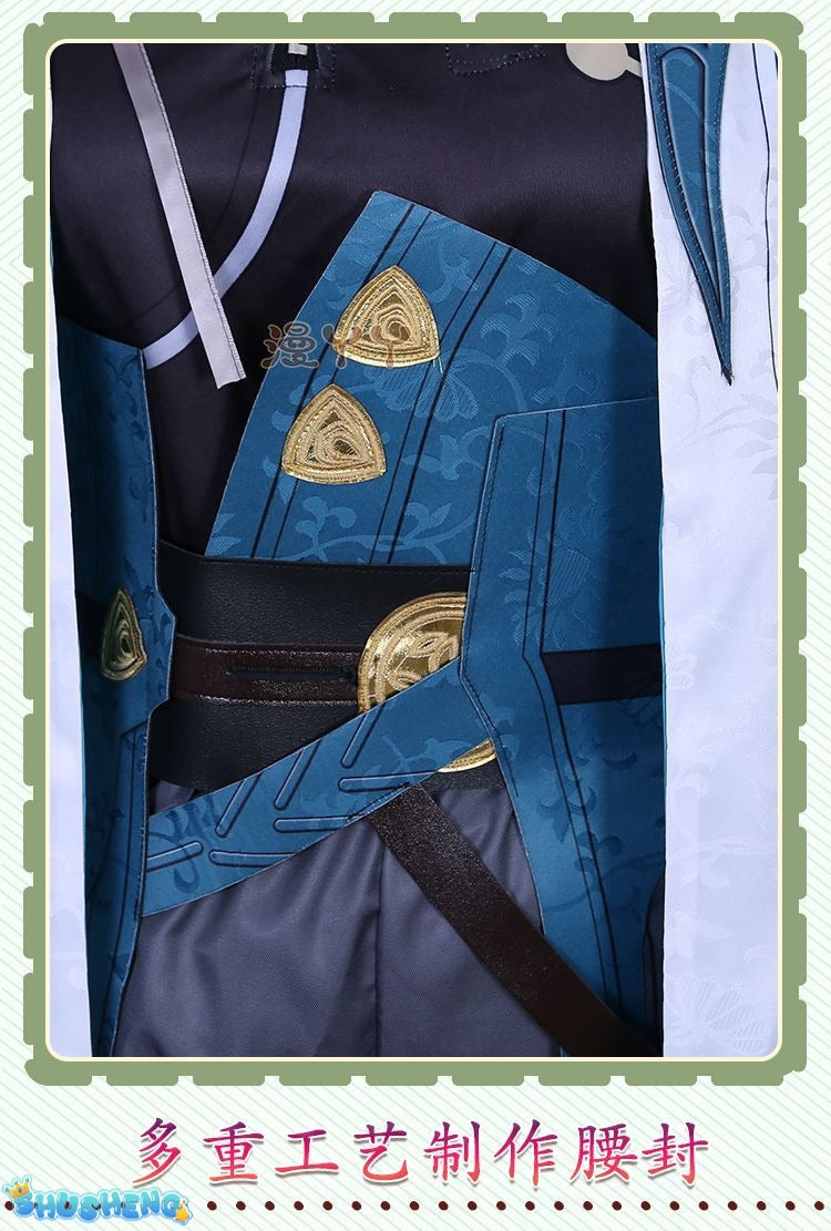 Dan Heng Imbibitor Lunae Cosplay Honkai Star Rail Costume Shoulder Armor Earrings Full Set Game Cos Halloween Party Costumes