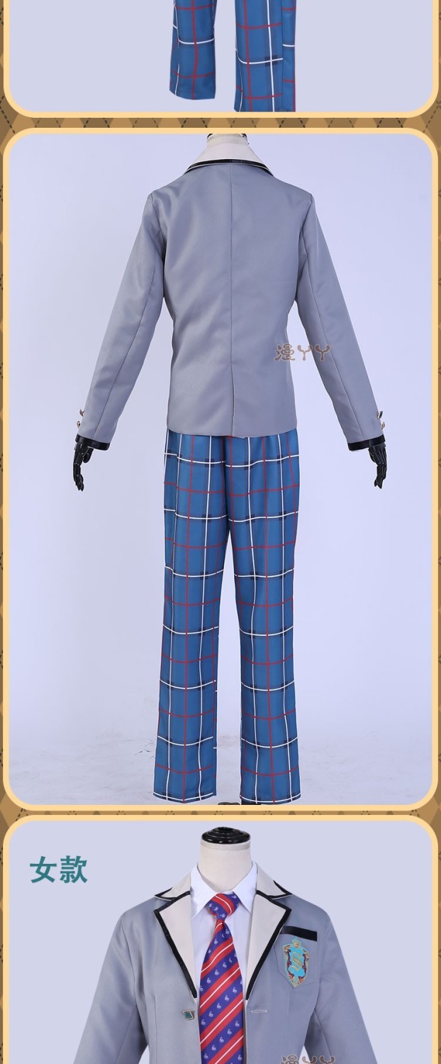Game Ensemble Stars Ran Nagisa Saegusa Ibara Cosplay Costume Party Uniforms Suit