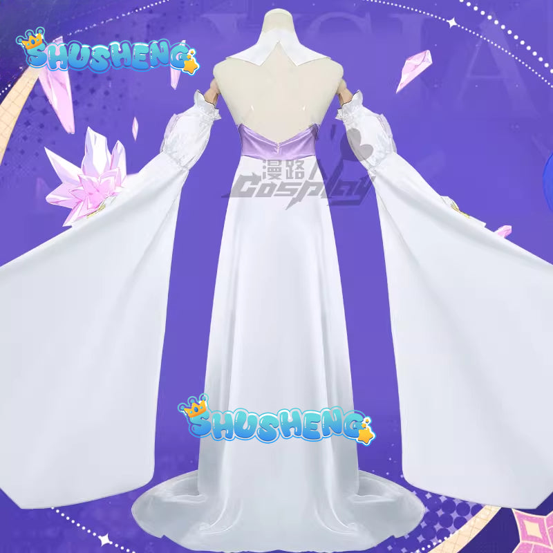 Honkai Impact 3: Elysia Cosplay Costume Herrscher of Human Ego Female Game Cosplay Halloween Costume With Wings