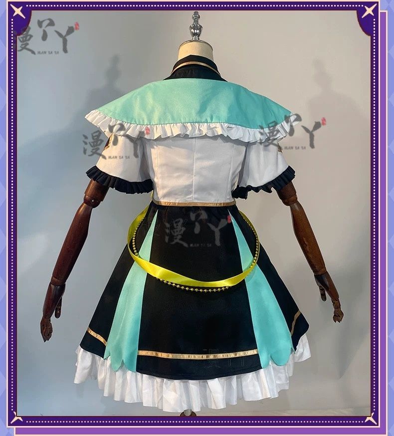 Lazulight Finana Elira Pomu Cosplay Costumes Vtuber Cosplay Dress Anime Clothing Halloween Party Uniforms
