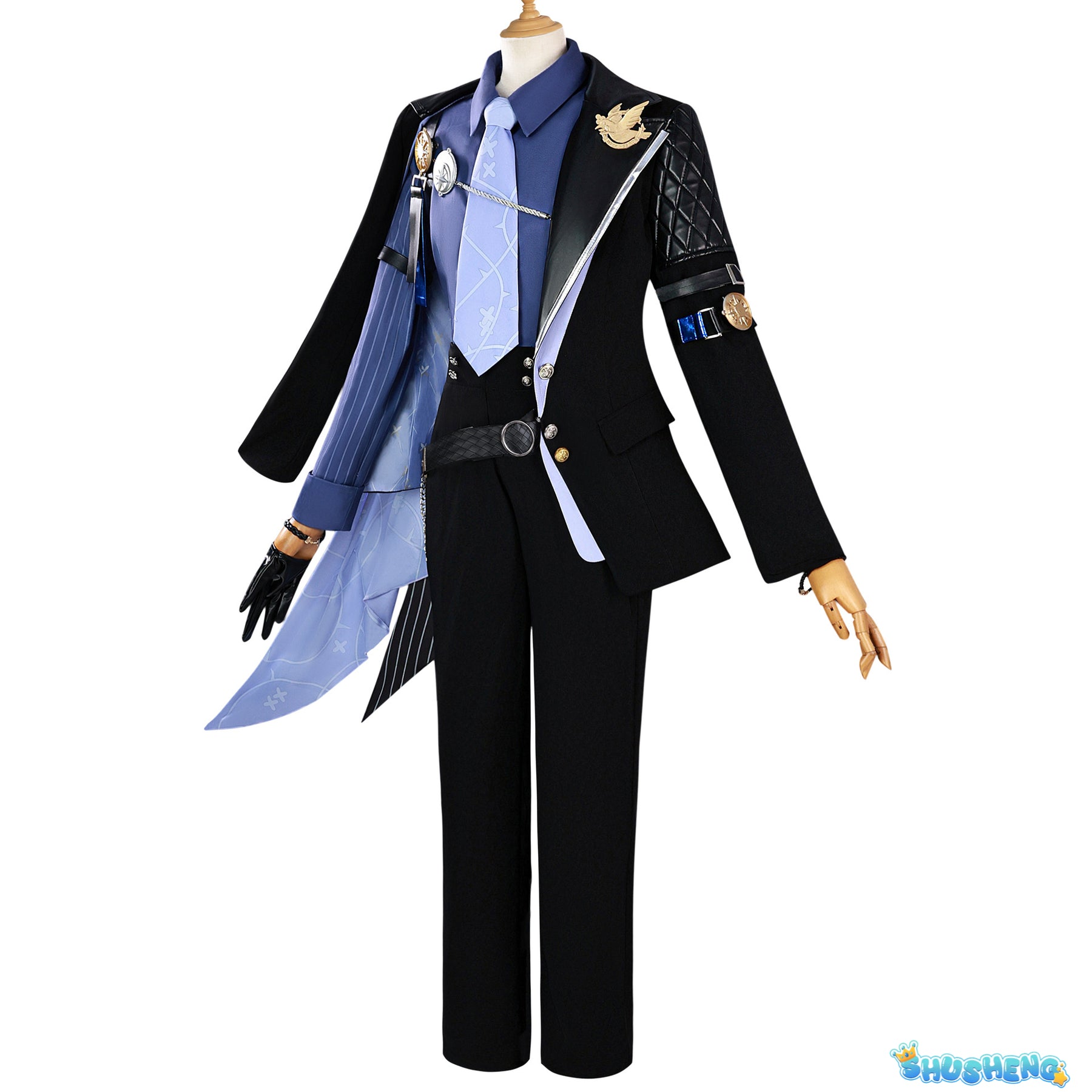 Zenless Zone Zero Hugo Vlad Cos Costume Game Men Cosplay Costumes Full Set