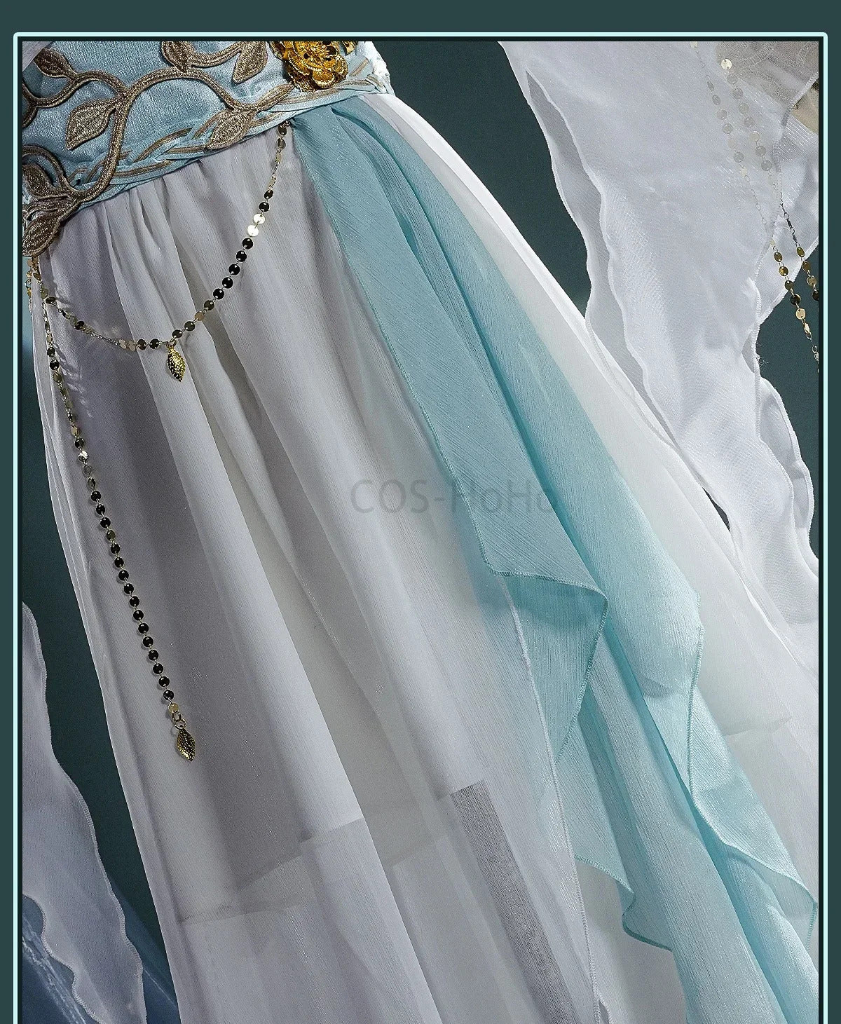 Shusheng-R Game Identity V Eli Clark Seer Cosplay The Prophet Of The Past Costume Halloween Party Dress waist headband prop Woman Man set