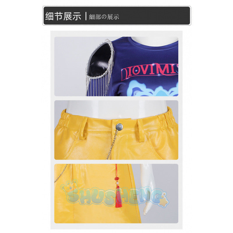 In Stock Cos Hunters Superstar Lumi Mira Zoe Cosplay Costume Anime KPop Demon Full Set Girl Group Suit Women Halloween Party Roleplay