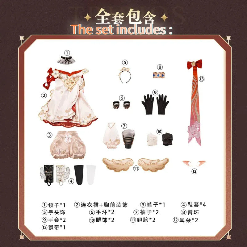 Tribios Cosplay Game Honkai: Star Rail Anime Women Sexy Costume Role Play Clothing Comic-con Party Suit Full Set