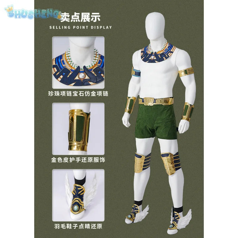 Movie Panther 2 Wakanda Forever Black Namor McKenzie Cosplay Sub-Mariner Costume Men Fantasia Battle Costume Halloween outfit
