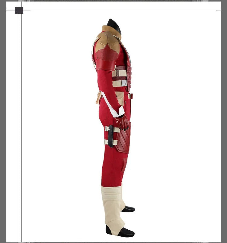 Movie Thunderbolts Red Guardian Cosplay Costume Uniform Halloween Carnival Party Christmas Play Role Clothes Clothing