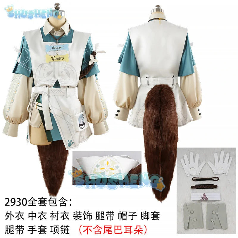 Nu: Carnival Garu Nurse Cosplay Costume Uniform Halloween Carnival Party Christmas Play Role Clothes Clothing Shusheng