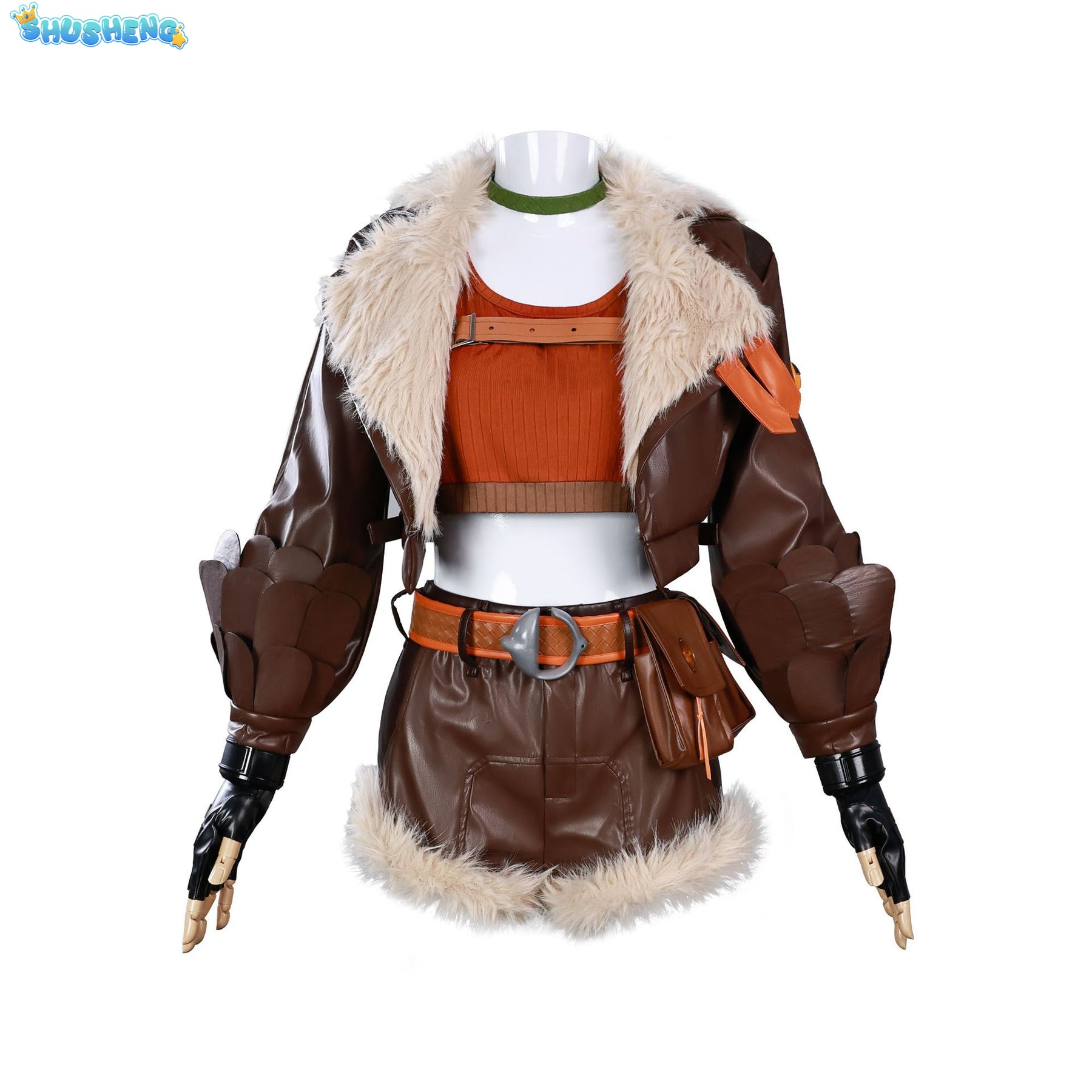 Rivals Doreen Green Cosplay Fantasia Squirrel Girl Cosplay Costume Women Clothes Headband Wig Roleplay Halloween Carnival Suit