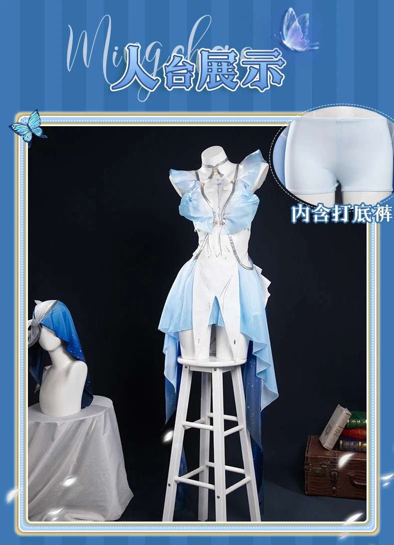 Wuthering Waves The Shorekeeper Women Cosplay Costume Cos Game Anime Party Uniform Hallowen Play Role Clothes Clothing Shusheng