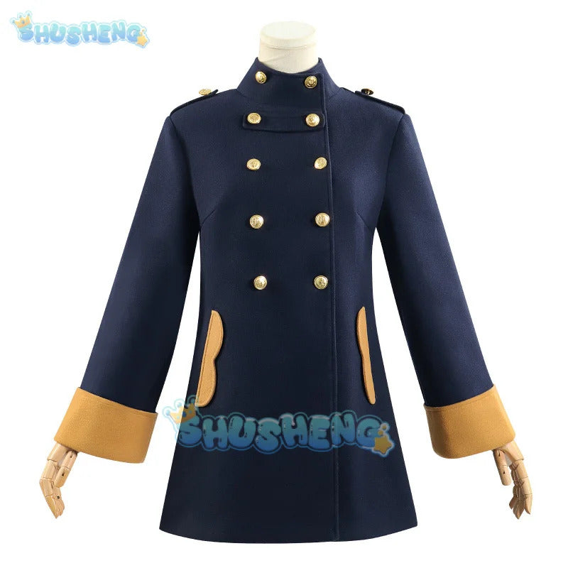 Anime Aikatsu Hoshimiya Ichigo Cosplay Costume Coat Headwear Socks Full Set School Uniform Halloween Party Suit Women Girls