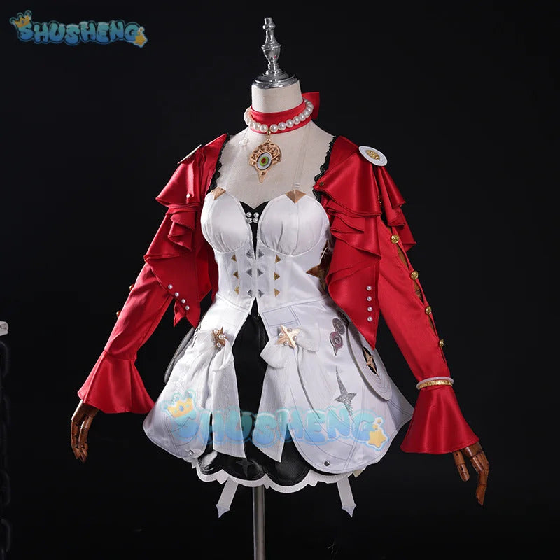 Game Zenless Zone Zero Astra Yao Cosplay Costume Headwear Uniform Stars of Lyra Halloween Party Women Girls Carnival Props