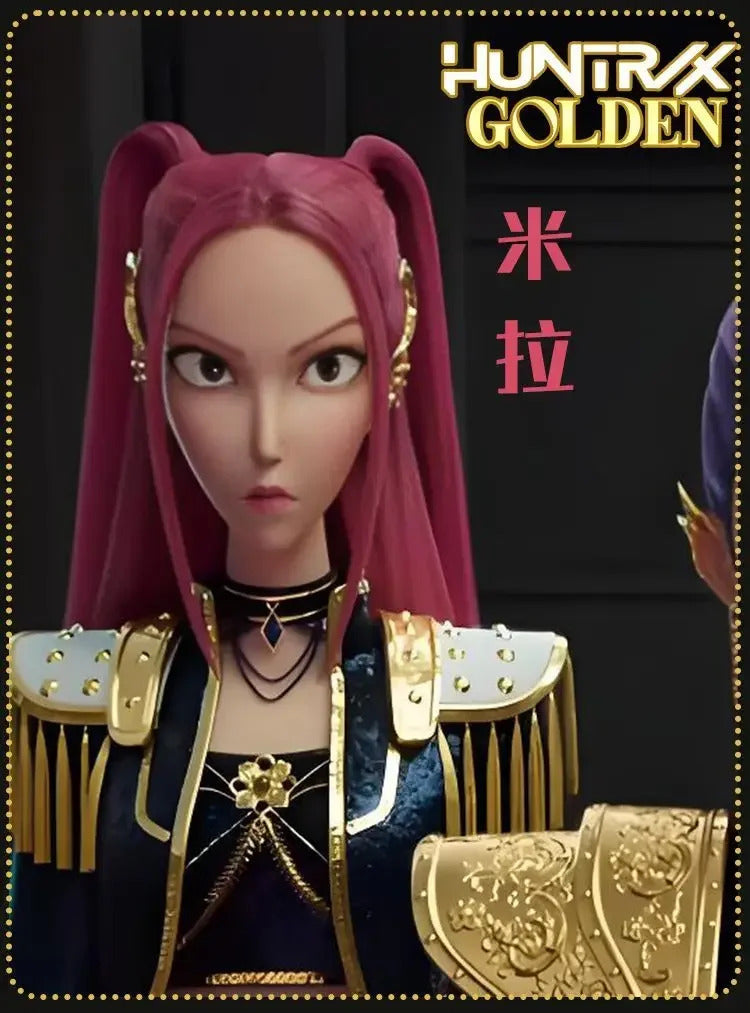K-Pop: Demon Hunters Mira Cosplay Costume Song Server Uniform Halloween Carnival Party Christmas Play Role Clothes Clothing