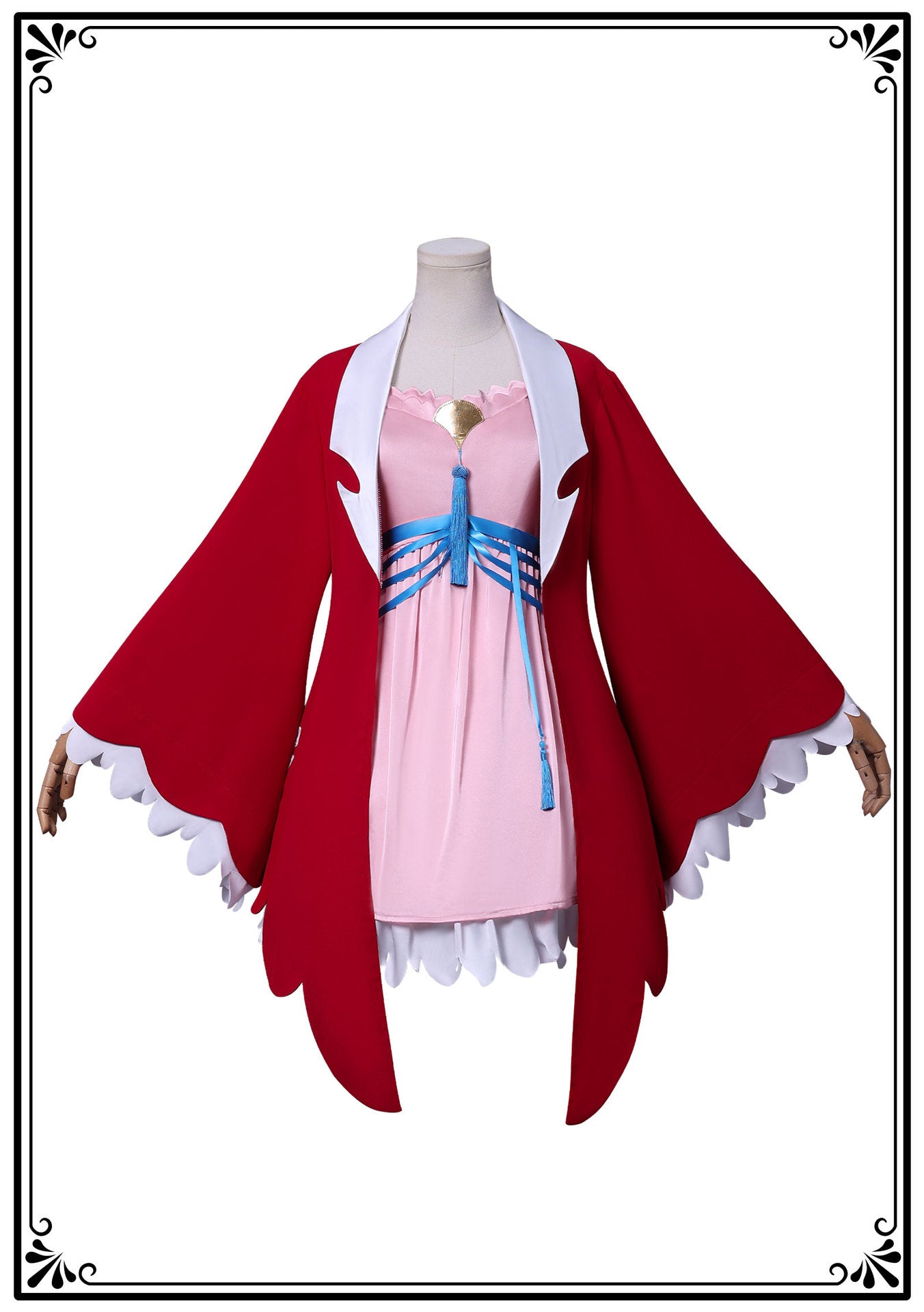 Little Dance Cosplay Anime Dou Luo Da Lu Soul Land Cosplay XiaoWu Sea God Island Top Cloak Prop Suit Cos for Women Girls Outfit