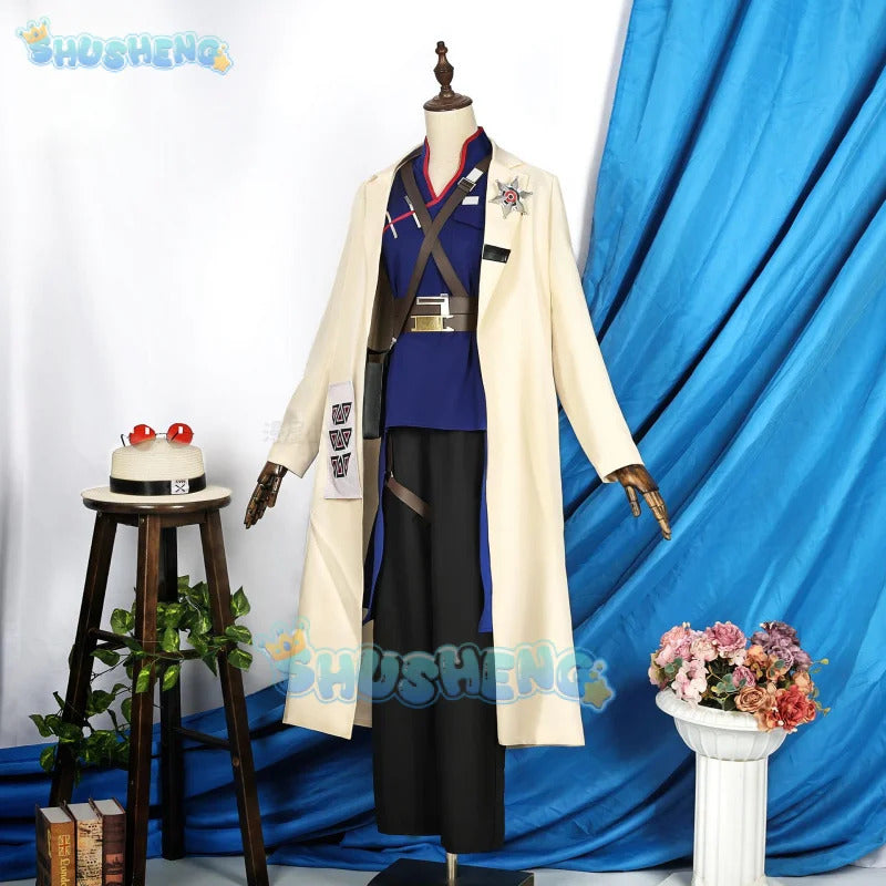 Arknights Jessica the Liberated Cosplay Costume Uniform Halloween Carnival Party Christmas Play Role Clothes Clothing