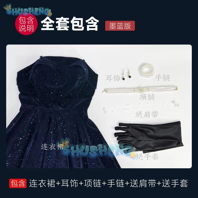 Love And Deepspace Heroines Cosplay Costume Dress Halloween Carnival Party Christmas Play Role Clothes Clothing Shusheng