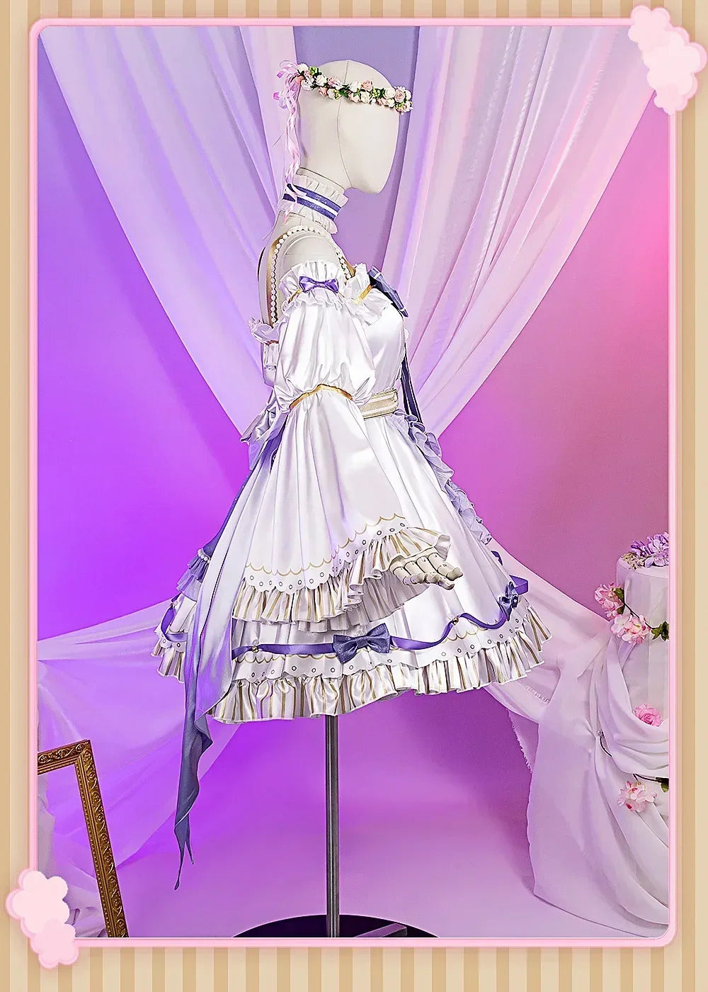LoveLive! Konoe Kanata Yuki Setsuna Emma Verde Tennouji Rina Mifune Shioriko Osaka Shizuku Cosplay Costume Halloween dress set
