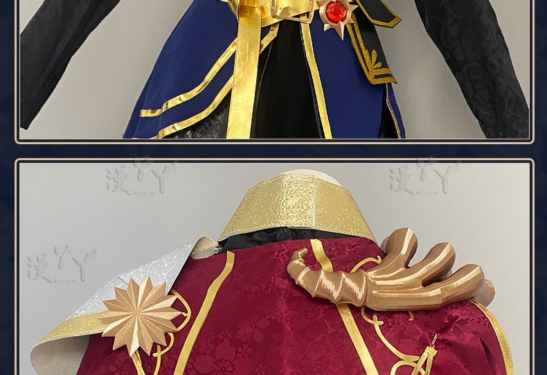 Identity V Frederick Kreiburg Cosplay Costume Composer Dragon Hunter Uniform Suit Halloween Costumes
