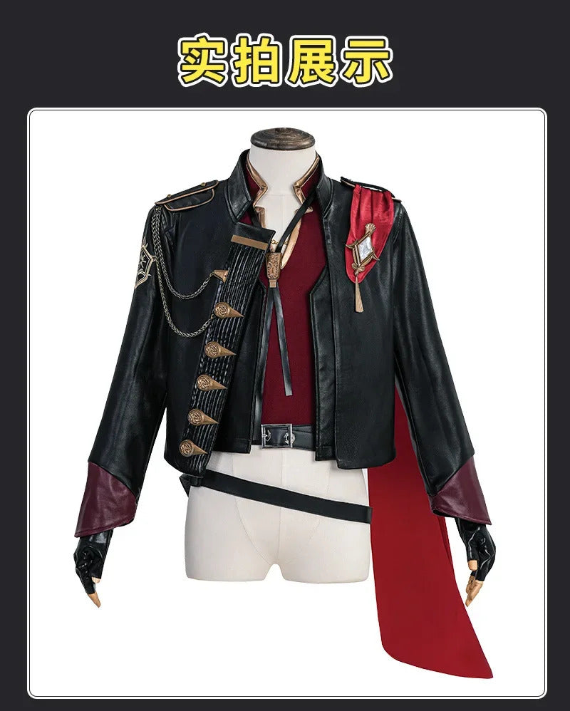 Final Fantasy XIV Lucian Prince's Attire Cosplay Costume Seneschal Prince Set Uniform Halloween Carnival Party Clothing