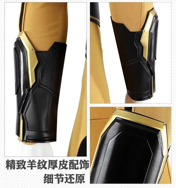 Movie Sentry Cosplay Thunderbolts Costume Halloween men's tight fitting jumpsuit shoes props fantasy combat uniform Net set