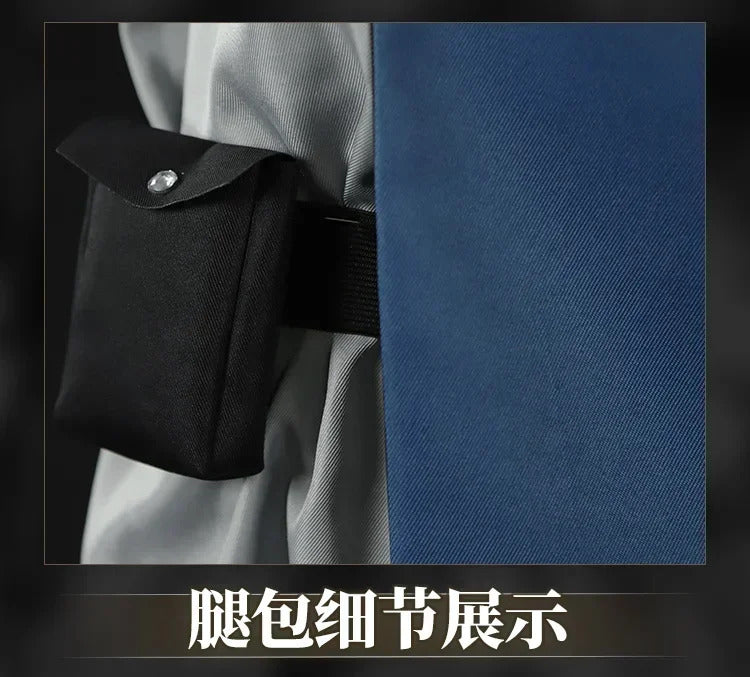 Anime GACHIAKUTA Zanka Cosplay Costume Uniform Halloween Carnival Party Christmas Play Role Clothes Clothing for Men