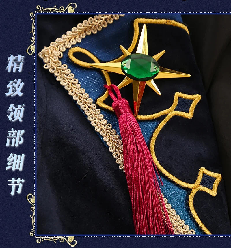 Ensemble Stars Starry Symphony Kagehira Mika Itsuki Shu Cosplay Costume Uniform Halloween Carnival Party Christmas Play Role