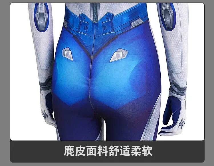 Invisible Woman Cosplay Costume Susan Uniform Halloween Carnival Party Christmas Play Role Clothes Clothing