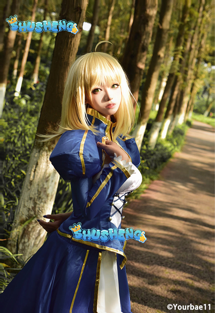 Altria Pendragon Dress Cosplay Fate/stay Night Costume Cos Game Anime Party Uniform Hallowen Play Role Clothes Clothing