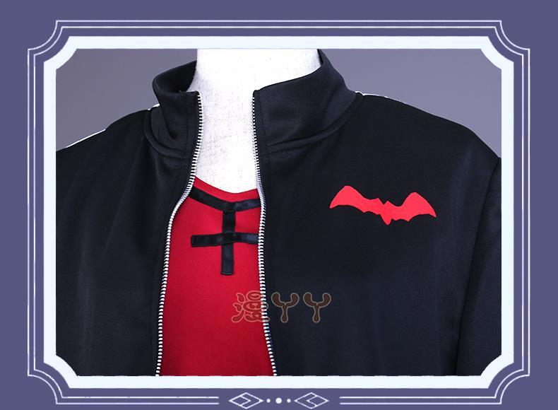 Virtual YouTuber Kuzuha Cosplay Costume Nijisanji Vtuber Aleksandr Lagusa Gamers Vampire Sasha Virtual Anchor Clothing