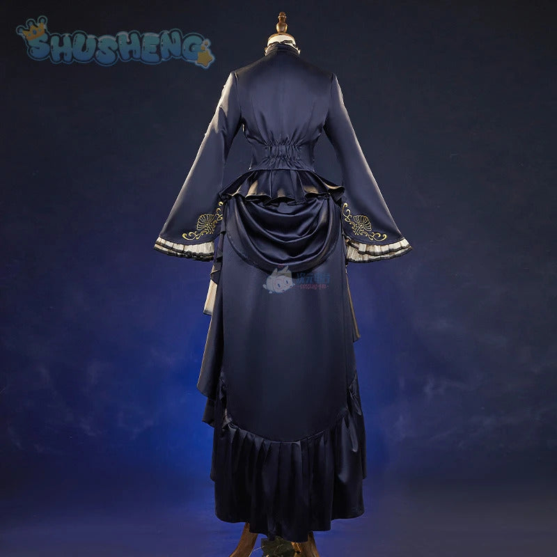 Anime Black Butler Cosplay Ciel Phantomhive Oyster oysters Costume Gothic style dress accessories Halloween party women uniform