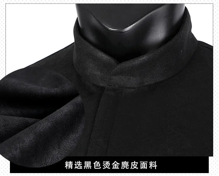 Witcher 3:Wild Huntc Geralt Cosplay Geralt Costume Handsome leather men set accessories props complete Halloween party uniform