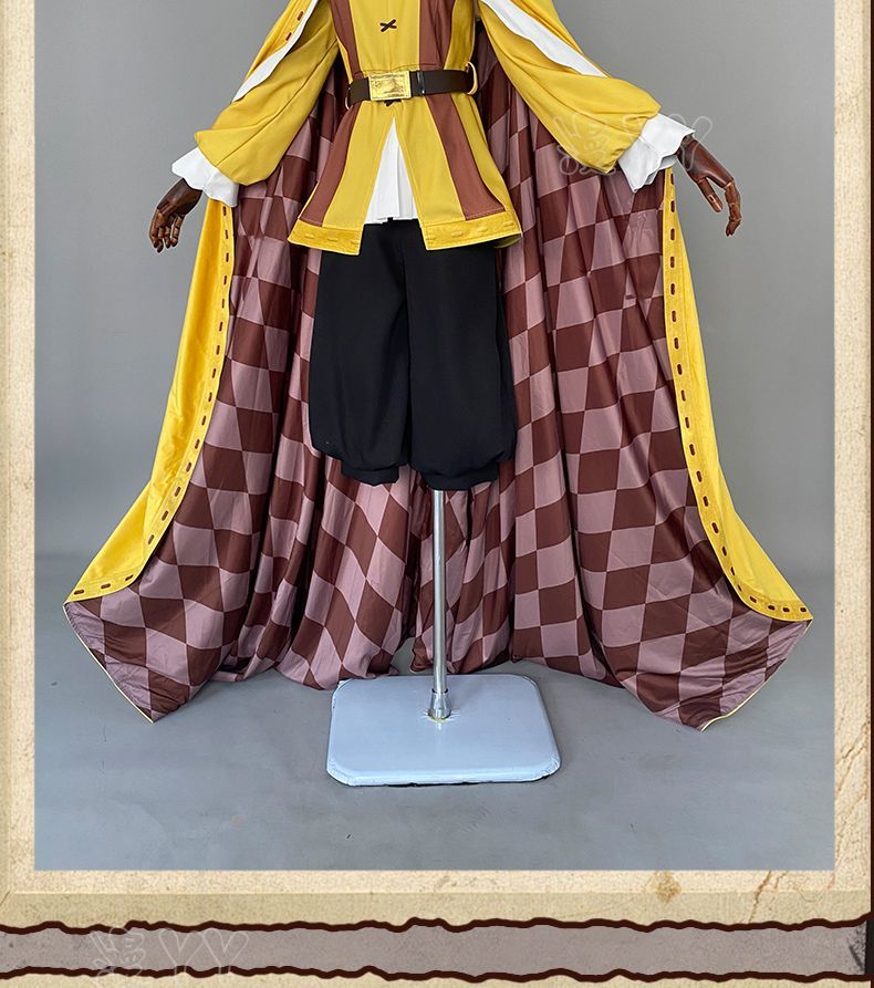 Andrew Kreiss Grave Keeper Cosplay Costume Game Identity V Uniform With Cloak Beret Halloween Party Role Play Outfit