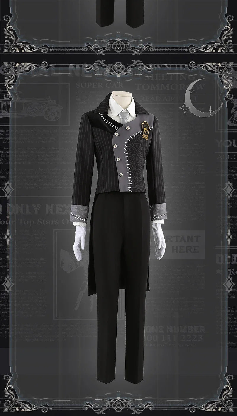Twisted-Wonderland Jade Leech Cosplay Costume Uniform Halloween Carnival Party Christmas Play Role Clothes Clothing