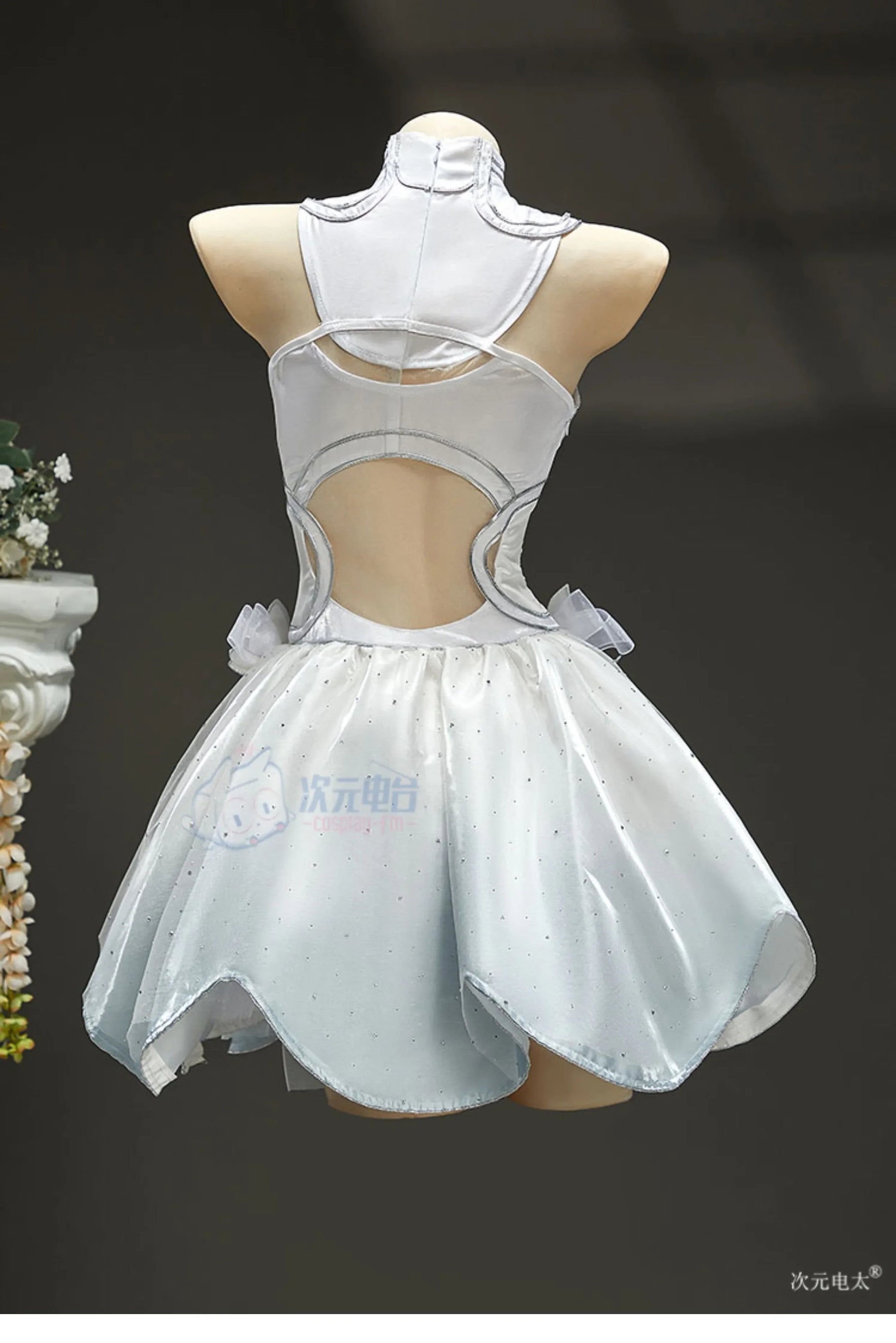 Invisible Woman Susan Storm Richards Cosplay Rivals Costume Halloween Party Women Fantasy Wedding Dress Gloves Socks Sexy Set