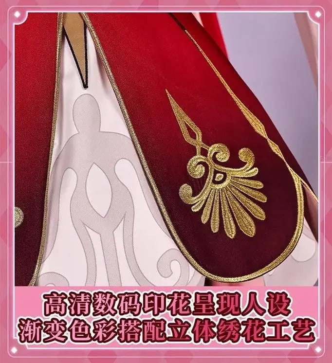 Hyacine Cosplay Costume Game Honkai:Star Rail Hyacinthia Uniform Halloween Carnival Party Christmas Play Role Clothes Clothing