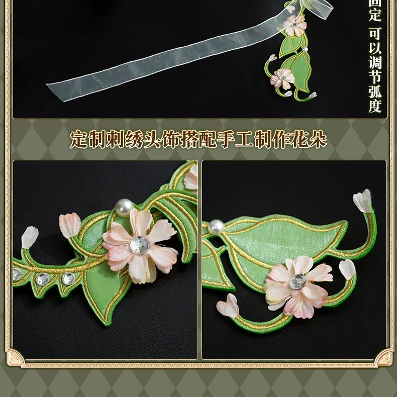 Eurydice Little Girl Cosplay Game Identity V Costume Girl Memory Alice Dress Headgear Wig Set Halloween Party Outfit Women