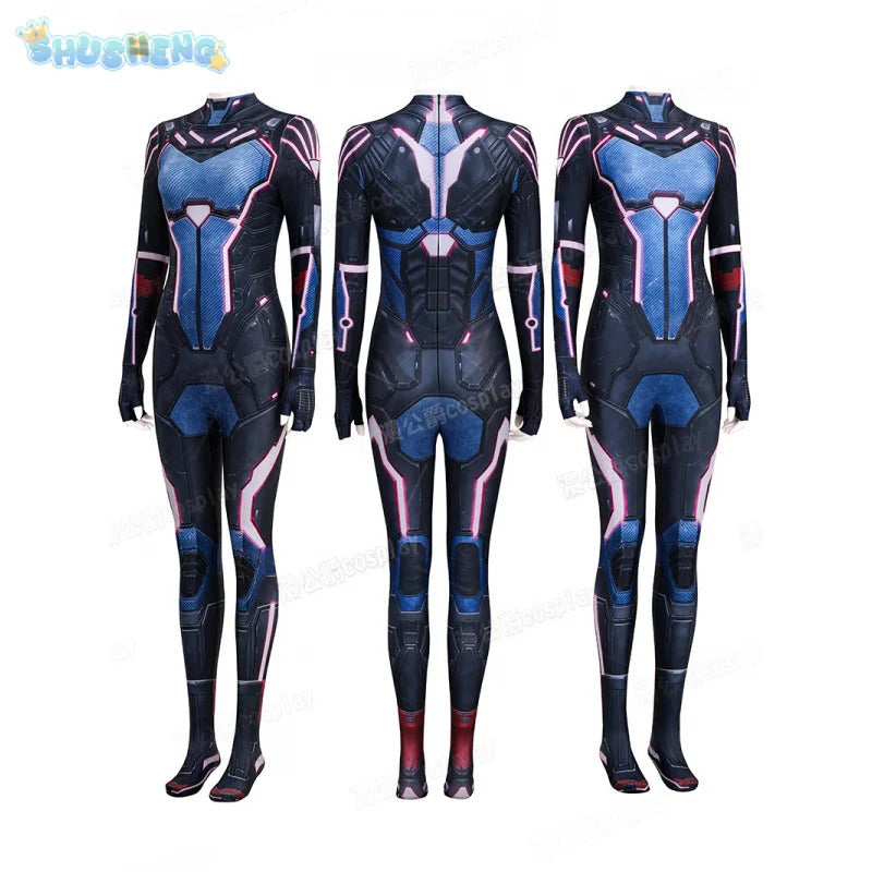 Mio Split Fiction Cosplay Costume New elastic tight jumpsuit uniform Halloween party men's and women's fantasy fashion Mio set