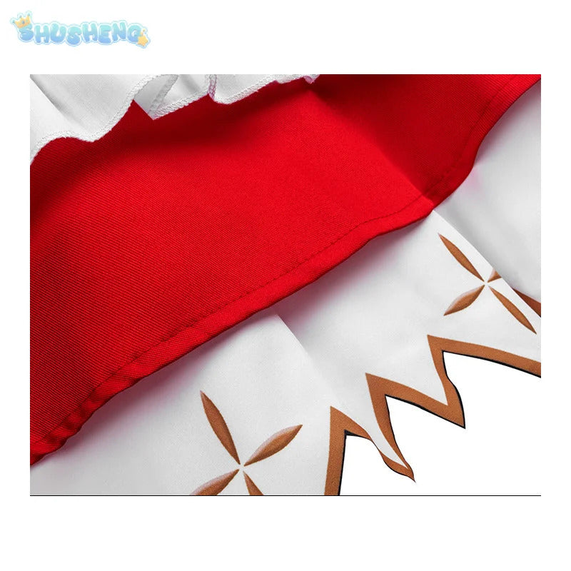 Anime EVA Asuka Langley Soryu Ayanami Rei Cosplay Costume Halloween Party Sweet Maid Uniform Dress Socks Headwear Prop Woman Set