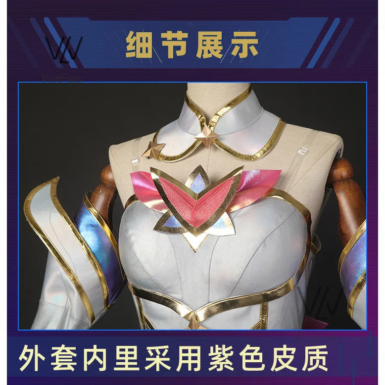 Star Guardian Kaisa Cosplay League of Legends/LOL: Star Guardian Kai'Sa SG Costume Ahri Akali Halloween Costumes