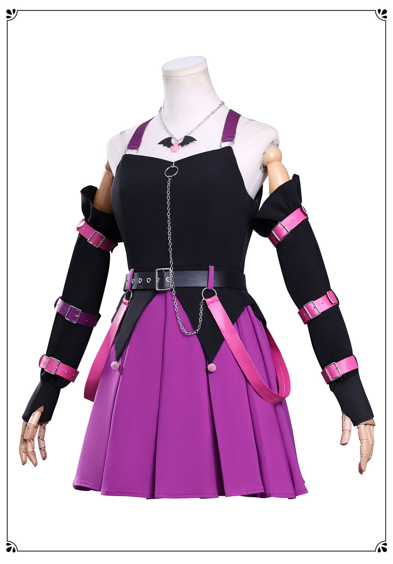 Anime Girls Band Cry Hina Tomo 486 Cosplay Costume JK Dress Skirt Headwear Woman Sexy Carnival Halloween Suit