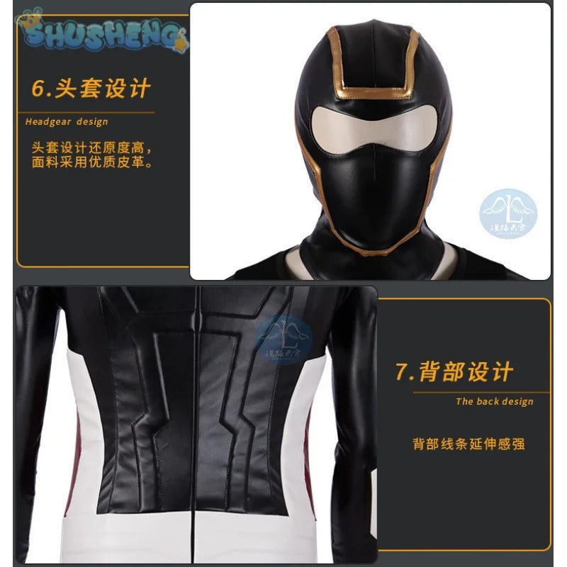 Superhero Hawkeye Cosplay Ronin Costume Shoes masks Thanos Outfits Hoodie Luxious Uniforms Party Carnival for Adult Men Any Size