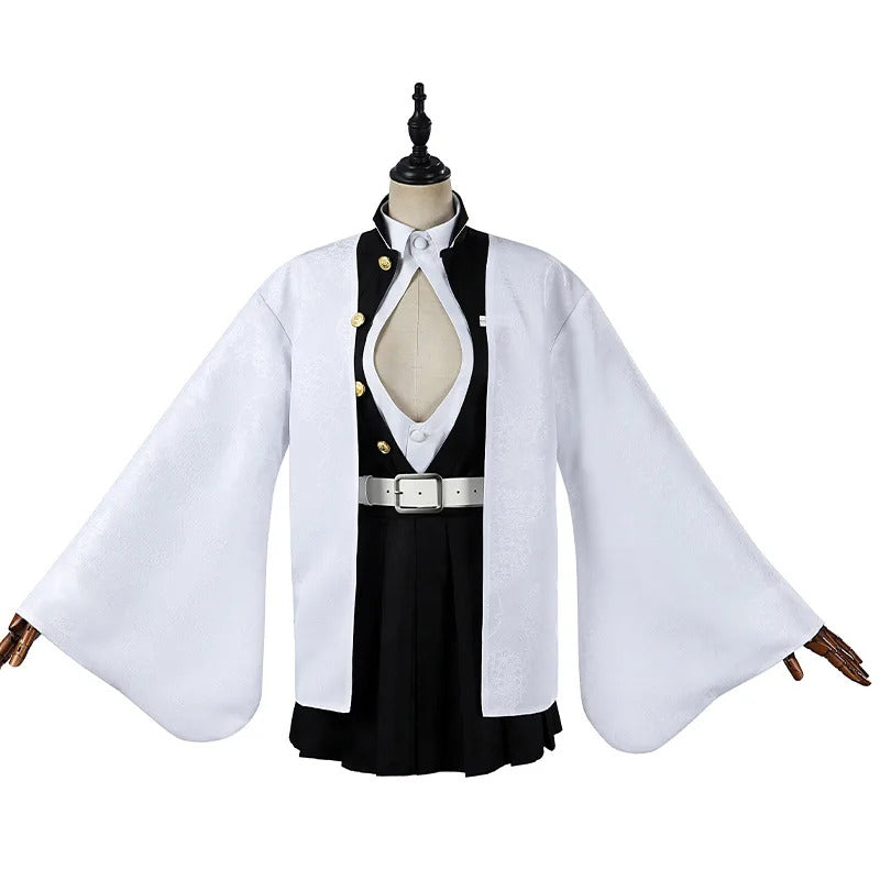 Anime Demon Slayer Kochou Kanae Tokitou Muichirou Kanroji Mitsuri Cosplay Costume Halloween Carnival man Woman Full Set uniform