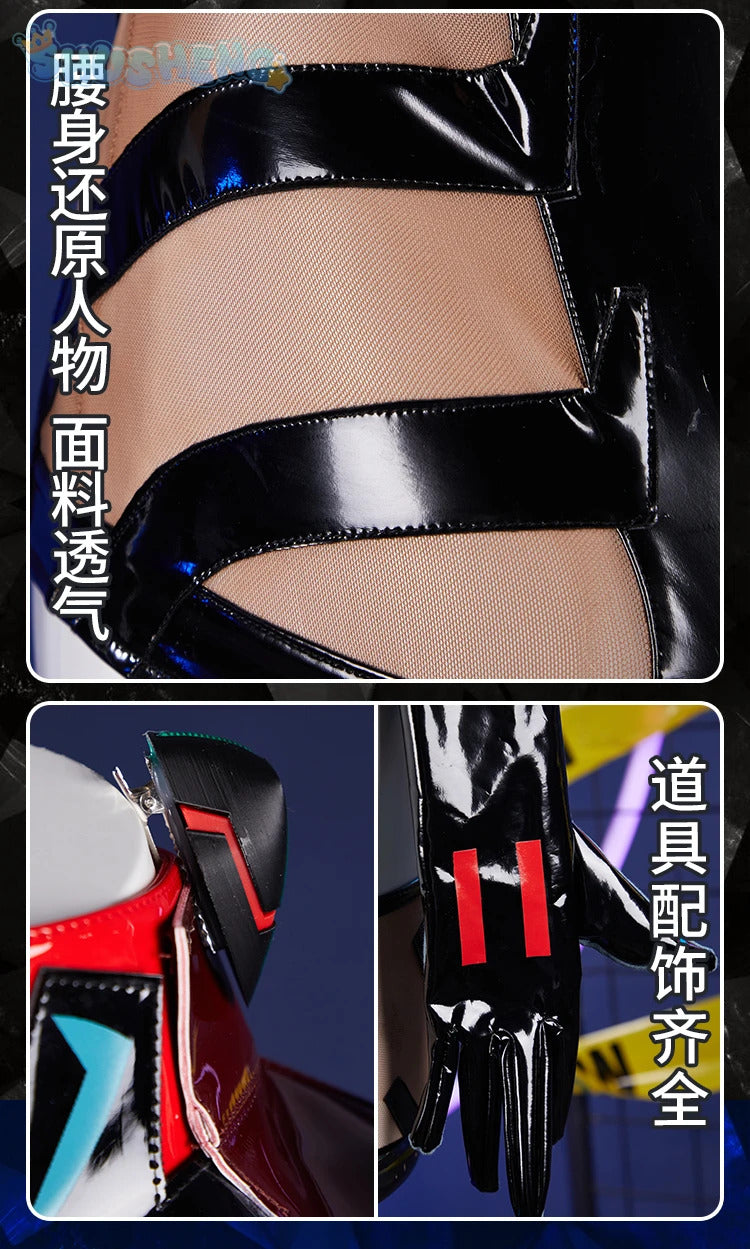 Ayanami Rei cosplay anime Eva costume sexy black leather jumpsuit accessory set Halloween Christmas Ayanami Rei woman uniform
