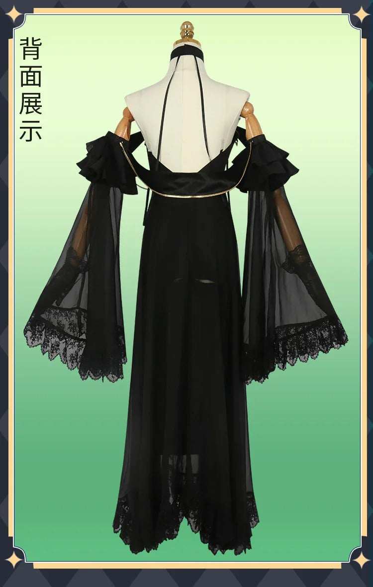 Code Geass cosplay C.C. New Halloween carnival sexy black evening dress party dress accessories prop C.C. A set of women