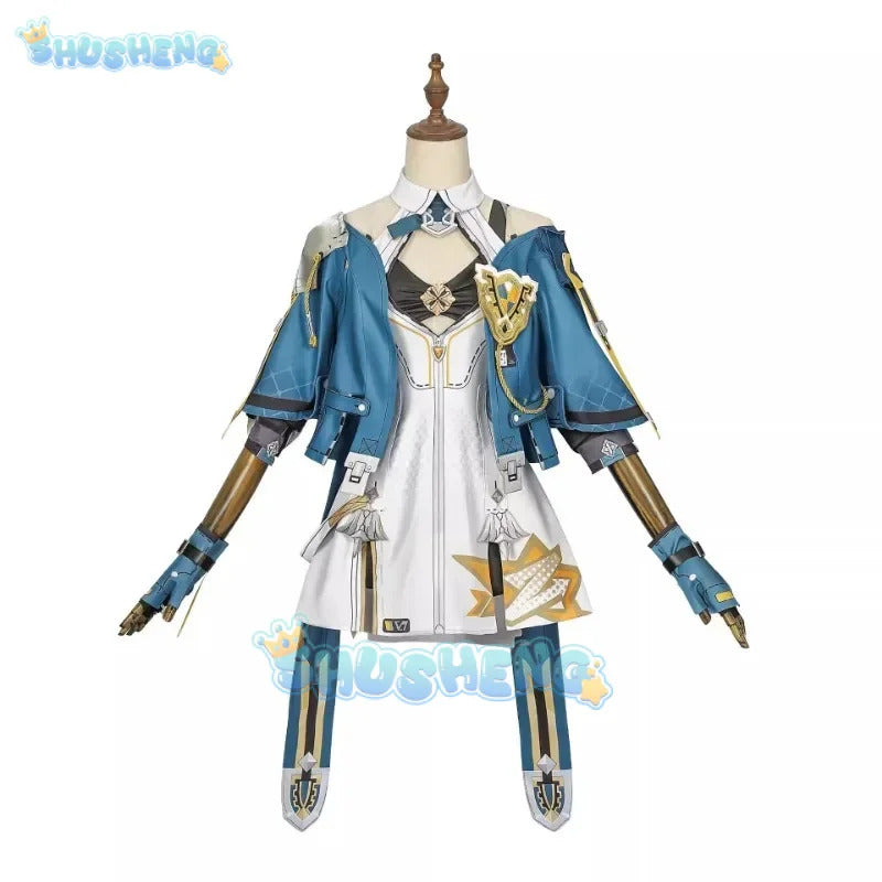 Honkai Impact 3 Durandal Cosplay Costume Bianka Ataegina Uniform Halloween Carnival Party Christmas Play Role Clothes Clothing