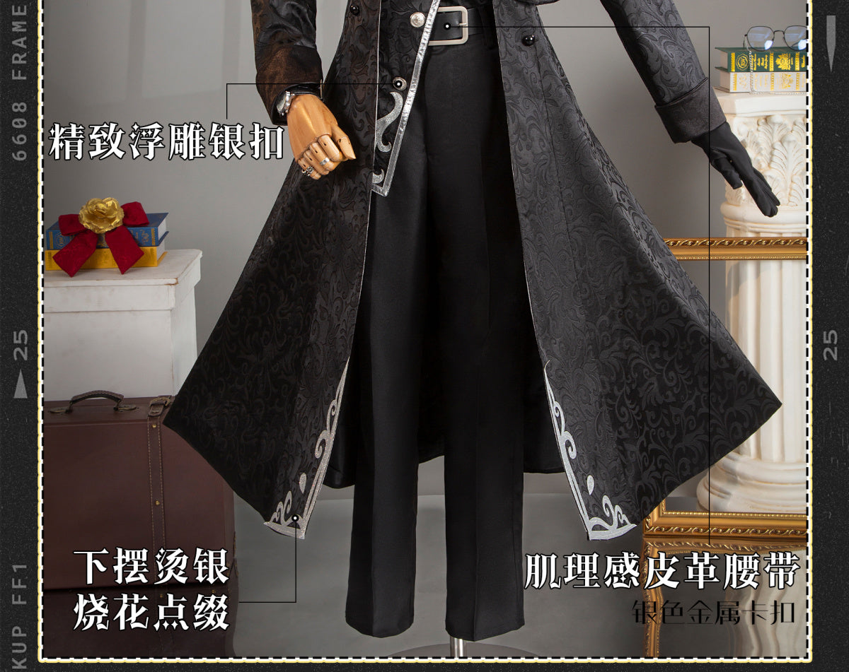Game Identity V Merciful Photographer DM Joseph Desaulniers Cosplay Costume Fancy Suit Halloween Carnival Uniforms Custom Made