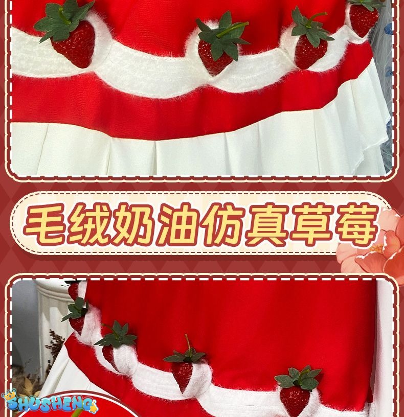 Identity V Grace Naiad Game Suit Sweet Lovely Maid Dress Cosplay Costume Halloween Party Role Play Outfit Women
